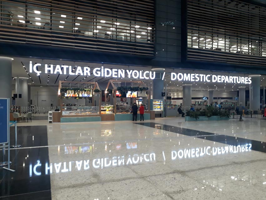 İstanbul Havalimanı İç Hatlar Terminali, İstanbul Airport