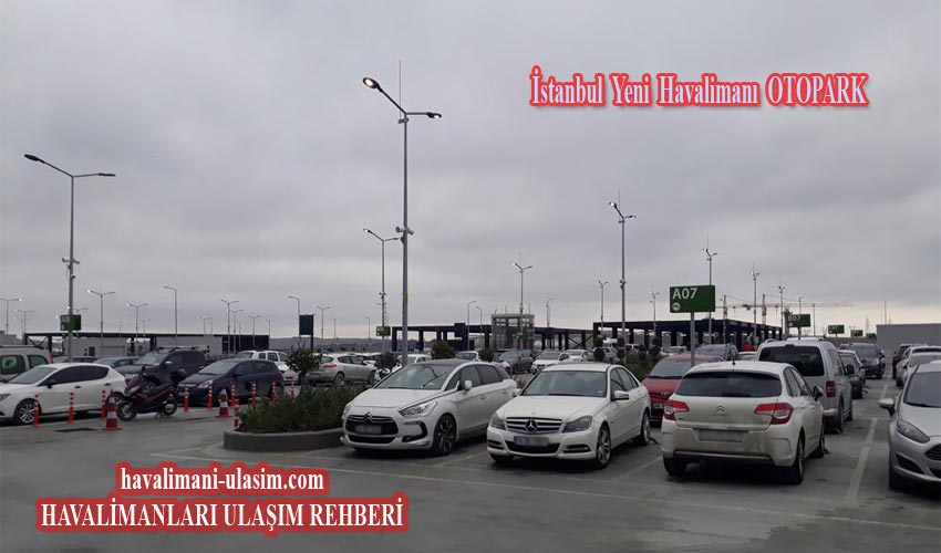 İstanbul Yeni Havalimanı Otopark