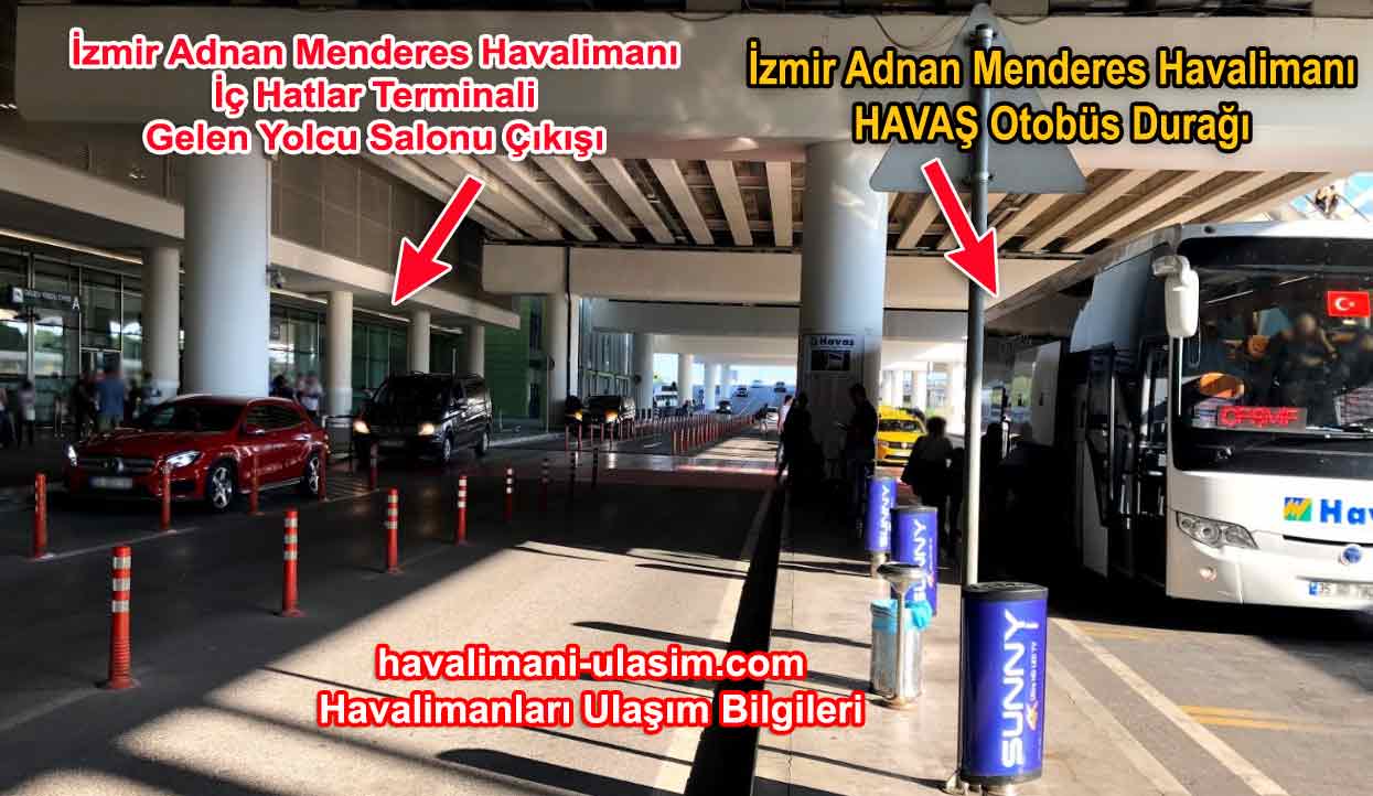izmir Adnan Menderes Havalimanı Havaş Durağı