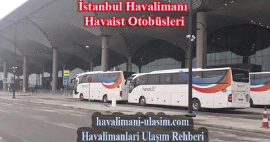 İstanbul Yeni Havalimanı Havaist Otobüs