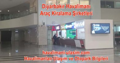 Diyarbakır Havalimanı Araç Kiralama Şirketleri