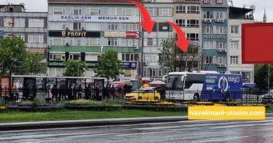 Aksaray Havaist Otobüs Durağı